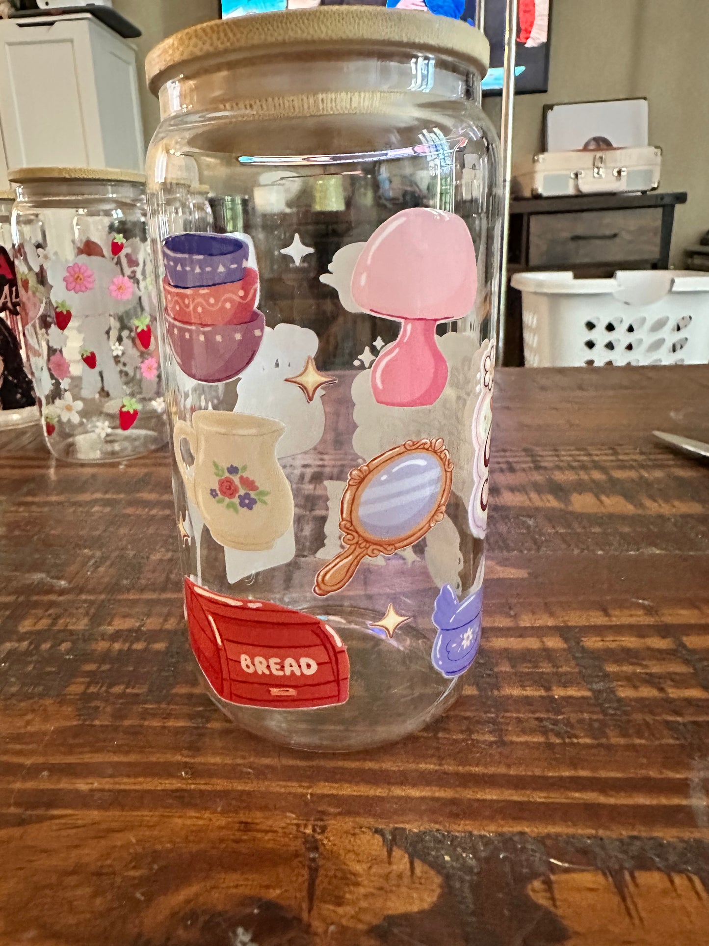 Thrifting Glass Cup